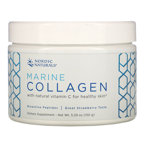 Nordic Naturals, Marine Collagen, Strawberry, 5.29 oz (150 g)