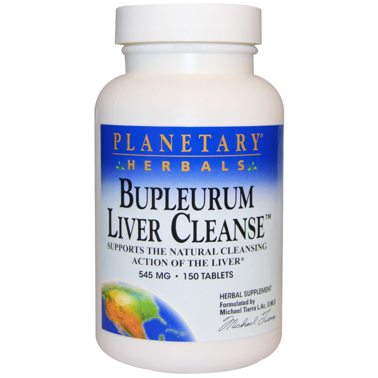 Planetary Herbals, Bupleurum Liver Cleanse, 545 mg, 150 Tablets