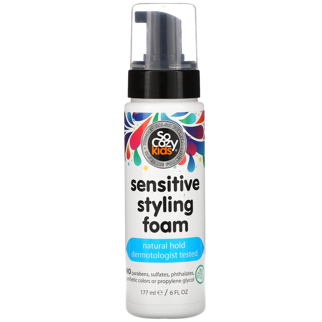 SoCozy, Sensitive Styling Foam,  6 fl oz (177 ml)