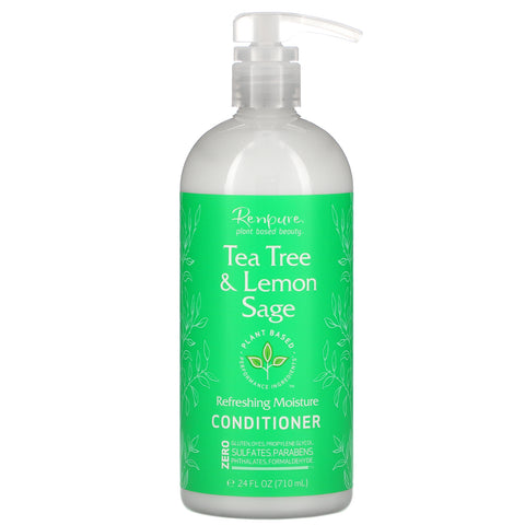 Renpure, Tea Tree & Lemon Sage Conditioner, 24 fl oz (710 ml)