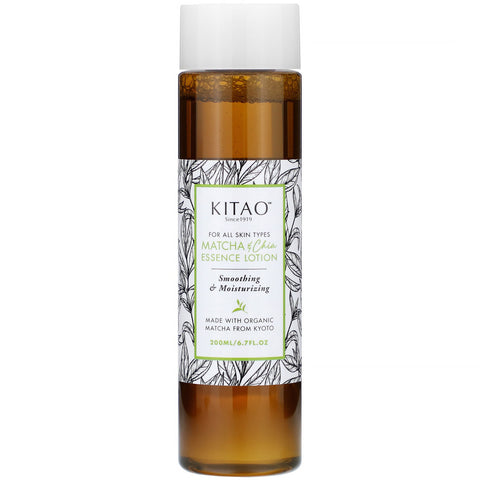 Kitao, Matcha & Chia Essence Lotion, 6.7 fl oz (200 ml)