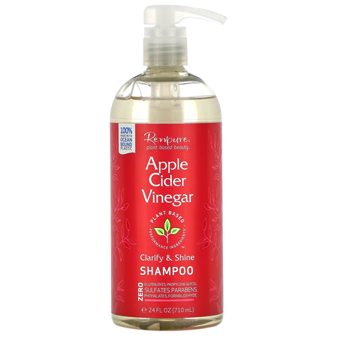 Renpure, Apple Cider Vinegar Shampoo, 24 fl oz (710 ml)