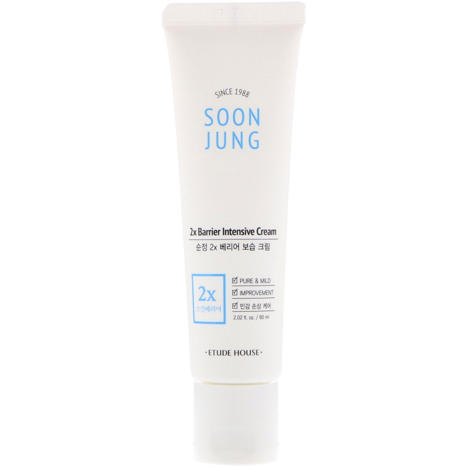 Etude House, Soon Jung, 2x Barrier Intensive Cream, 2.02 fl oz (60 ml)