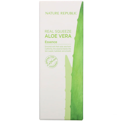 Nature Republic, Real Squeeze, Aloe Vera Essence, 1.69 fl oz (50 ml)