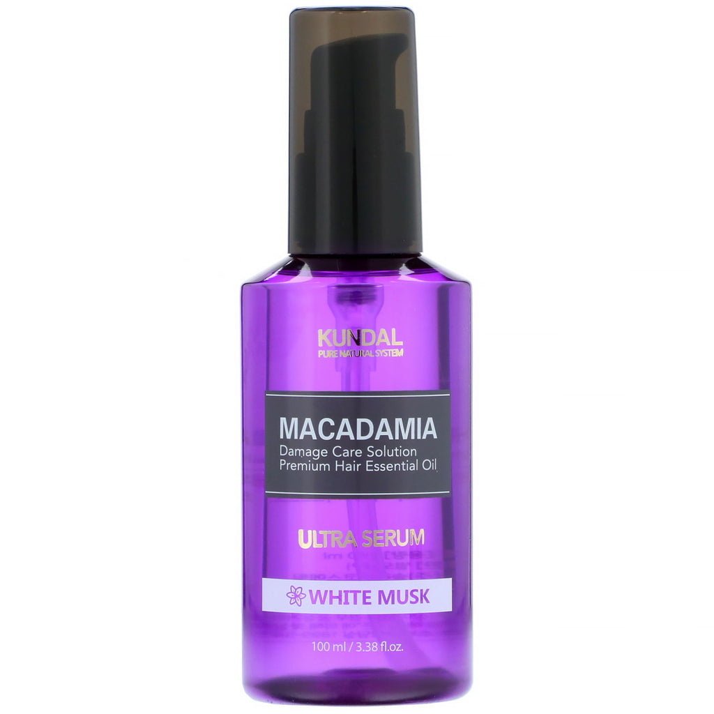 Kundal, Macadamia, Ultra Serum, White Musk, 3.38 fl oz (100 ml)