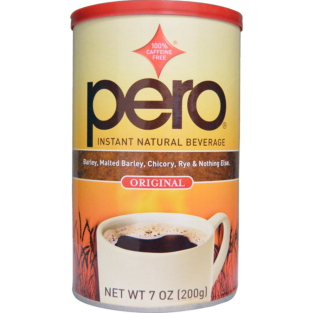 Pero, Instant Natural Beverage, Caffeine Free, Original, 7 oz (200 g)