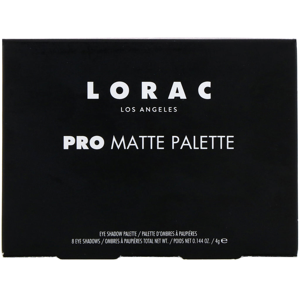 Lorac, Pro Matte Palette, Eye Shadow Pallete, 0.144 oz (4 g)