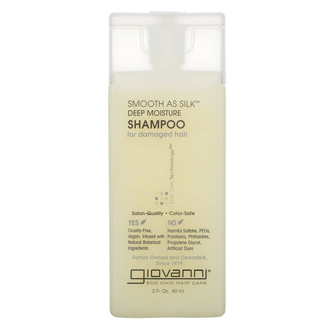 Giovanni, Smooth As Silk, Deep Moisture, Shampoo, 2 fl oz (60 ml)