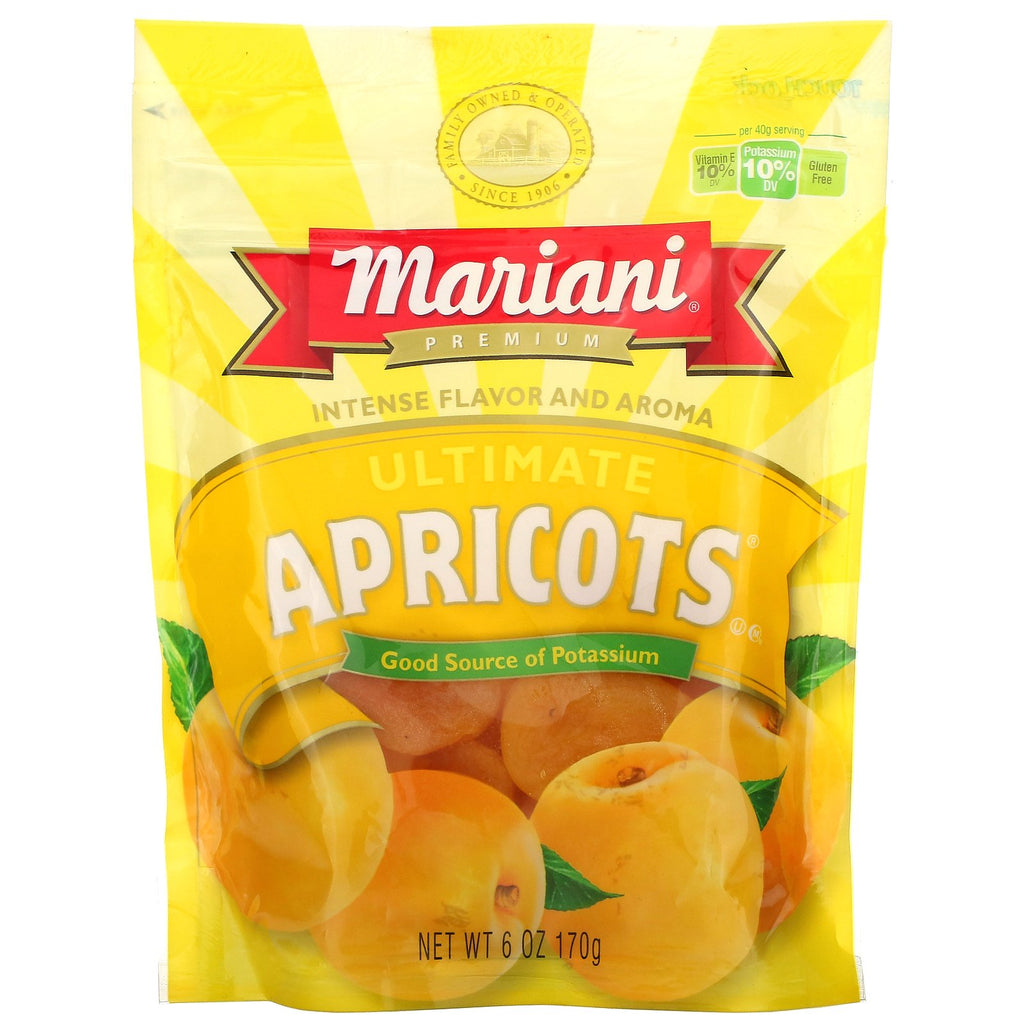 Mariani Dried Fruit, Premium, Ultimate Apricots, 6 oz (170 g)