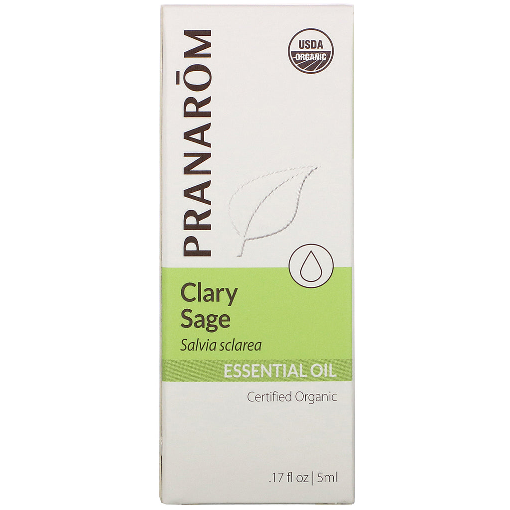Pranarom, Essential Oil, Clary Sage,  .17 fl oz (5 ml)