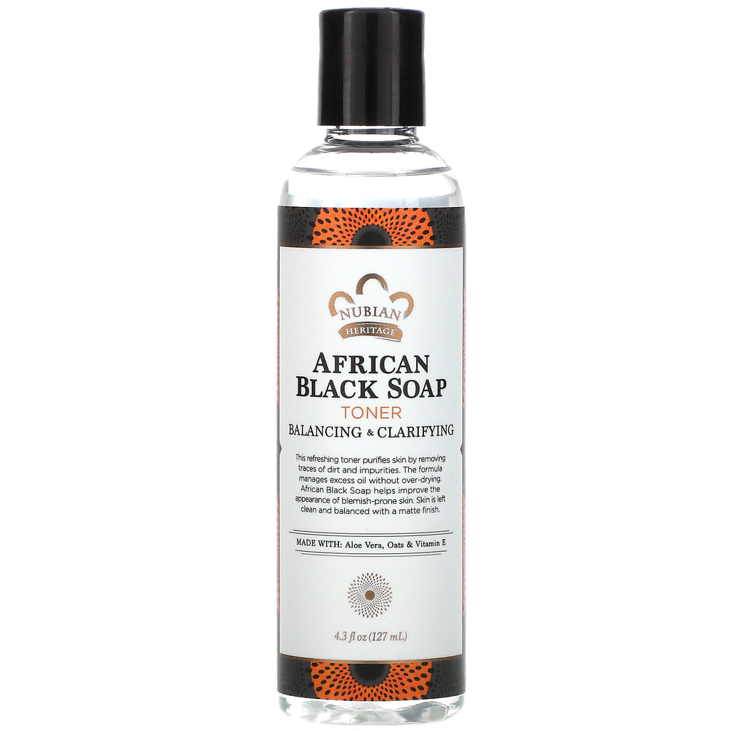 Nubian Heritage, African Black Soap Toner, 4.3 fl oz (127 ml)