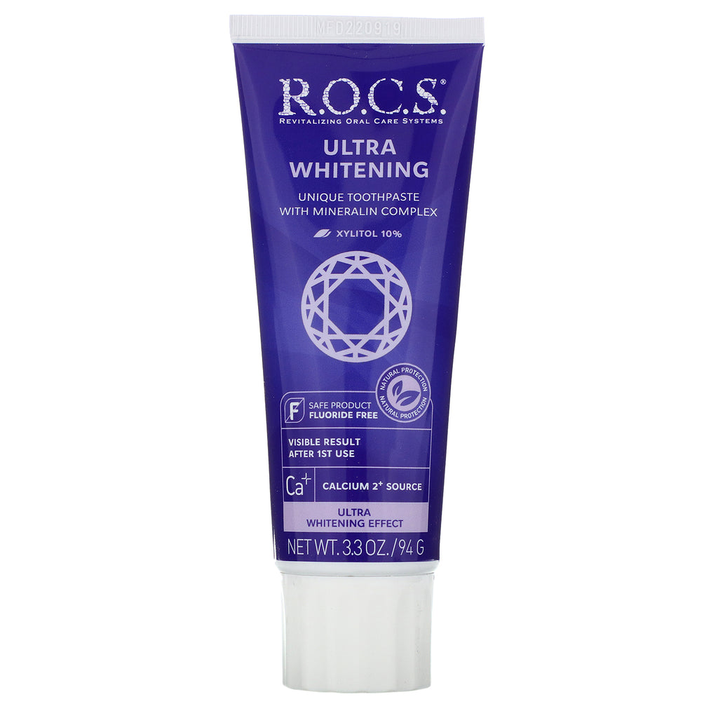 R.O.C.S., Ultra Whitening Toothpaste, 3.3 oz (94 g)