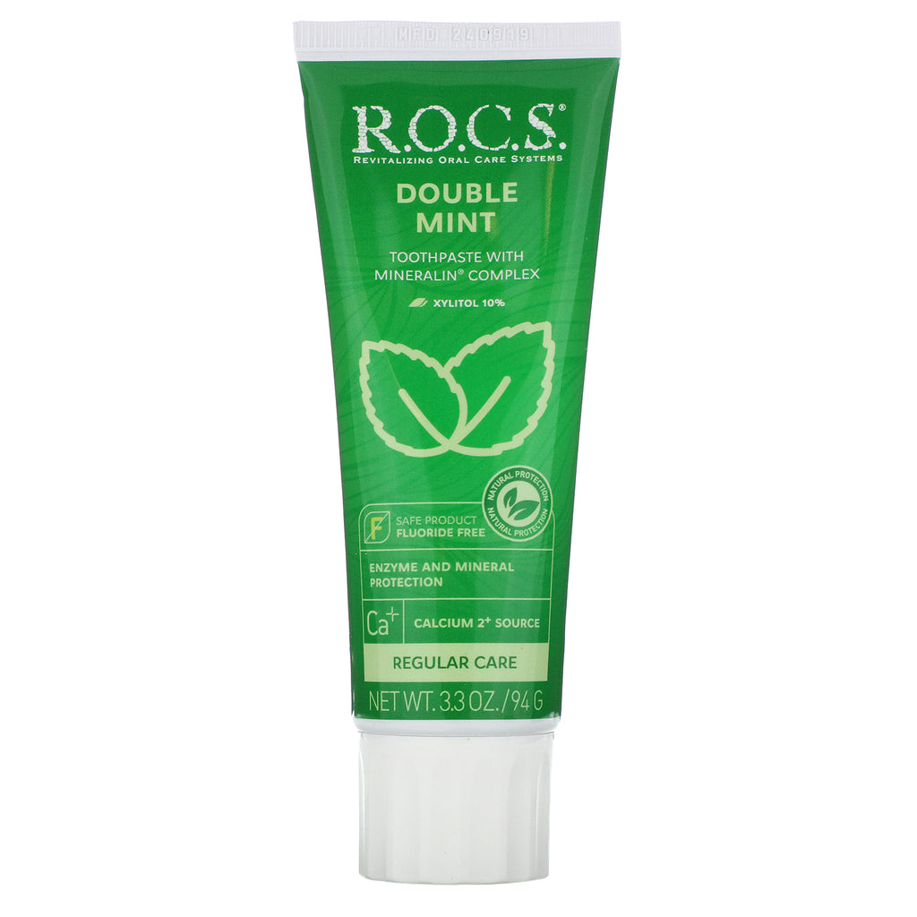 R.O.C.S., Double Mint Toothpaste,  3.3 oz (94 g)