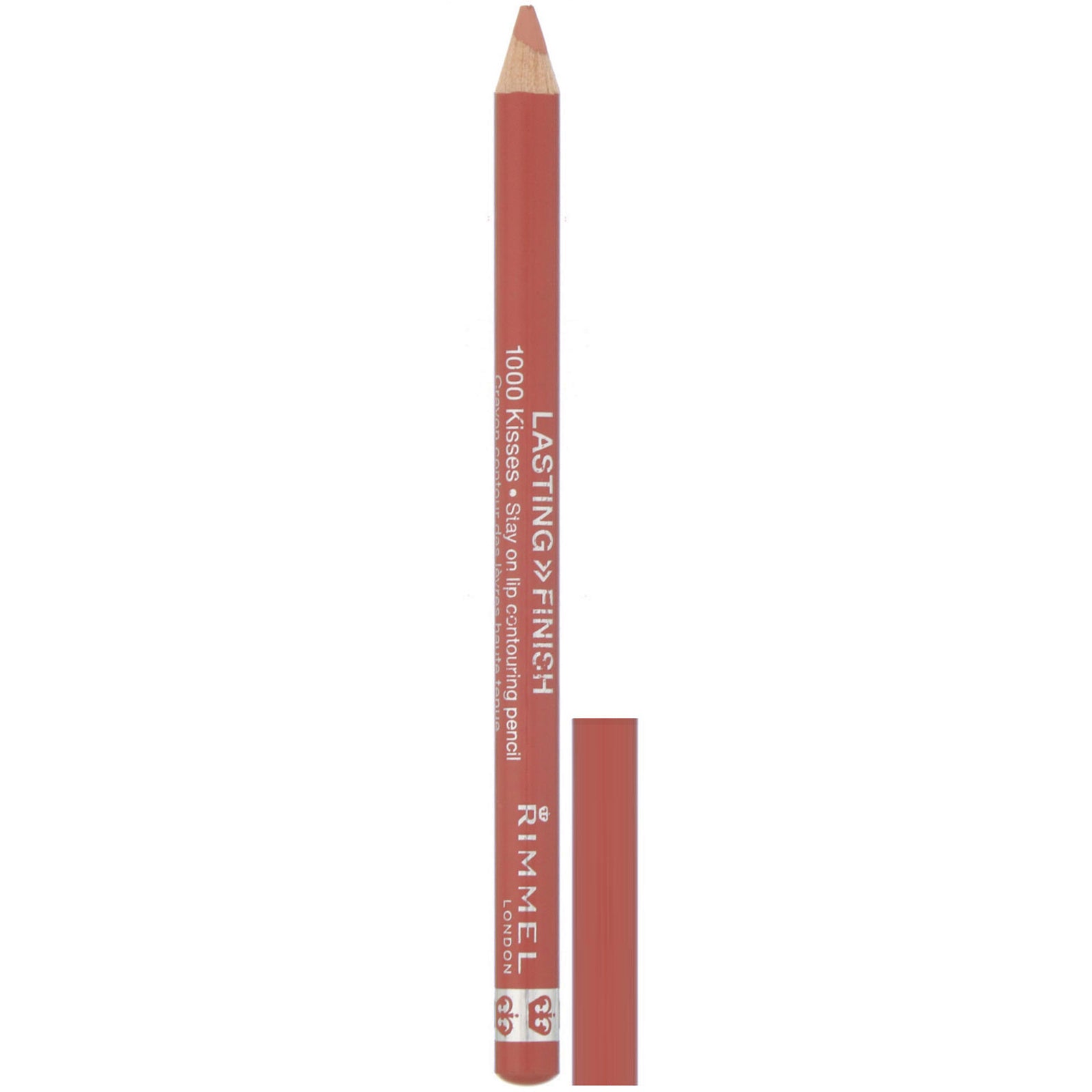 Rimmel London, Lasting Finish, 1000 Kisses Stay On Lip Contouring Pencil, 080 Blushing Nude, .04 oz (1.2 g)