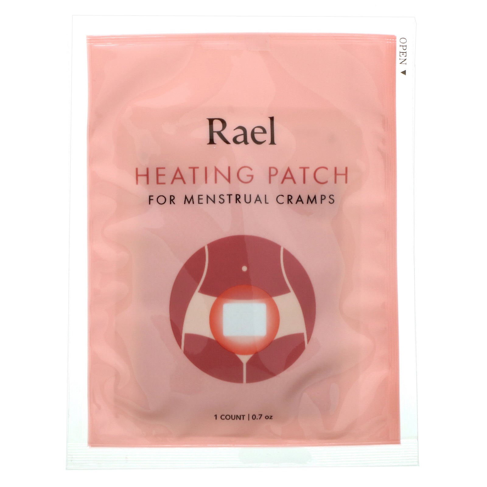 Rael, Heating Patch for Menstrual Cramps, 3 Patches, 0.7 oz Each