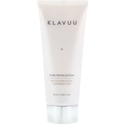 KLAVUU, Pure Pearlsation, Revitalizing Facial Cleansing Foam, 4.39 fl oz (130 ml)