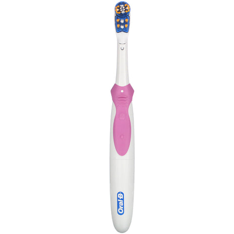 Oral-B, 3D White, Battery Powered Toothbrush, 1 Toothbrush