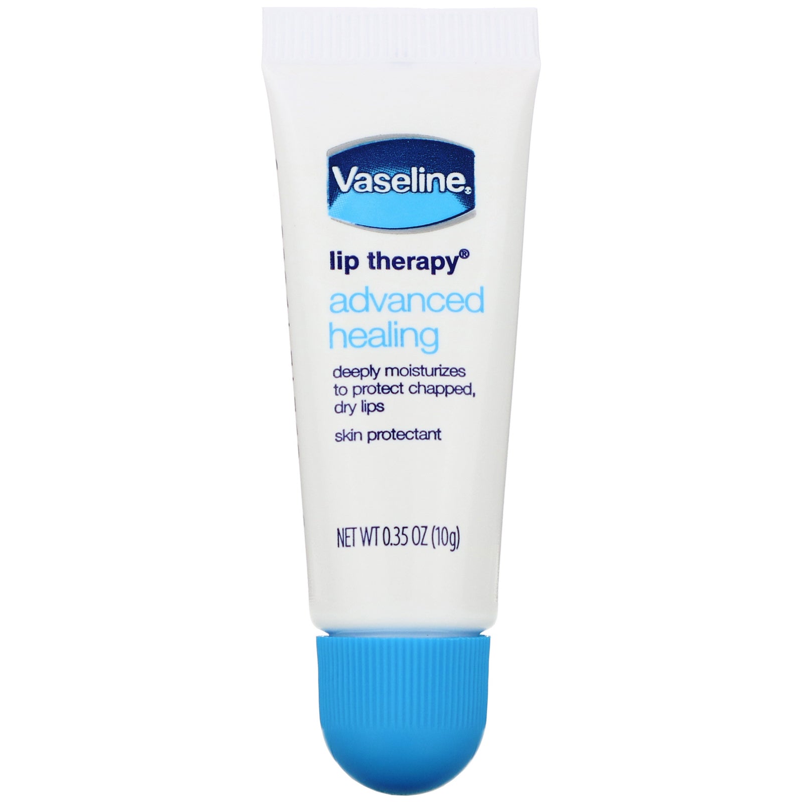 Vaseline, Lip Therapy, Advanced Healing Skin Protectant, 0.35 oz (10 g)