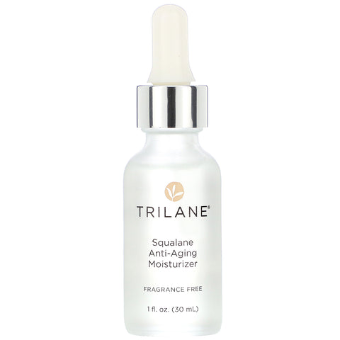 Trilane, Squalane Anti-Aging Moisturizer, Fragrance Free, 1 fl oz (30 ml)