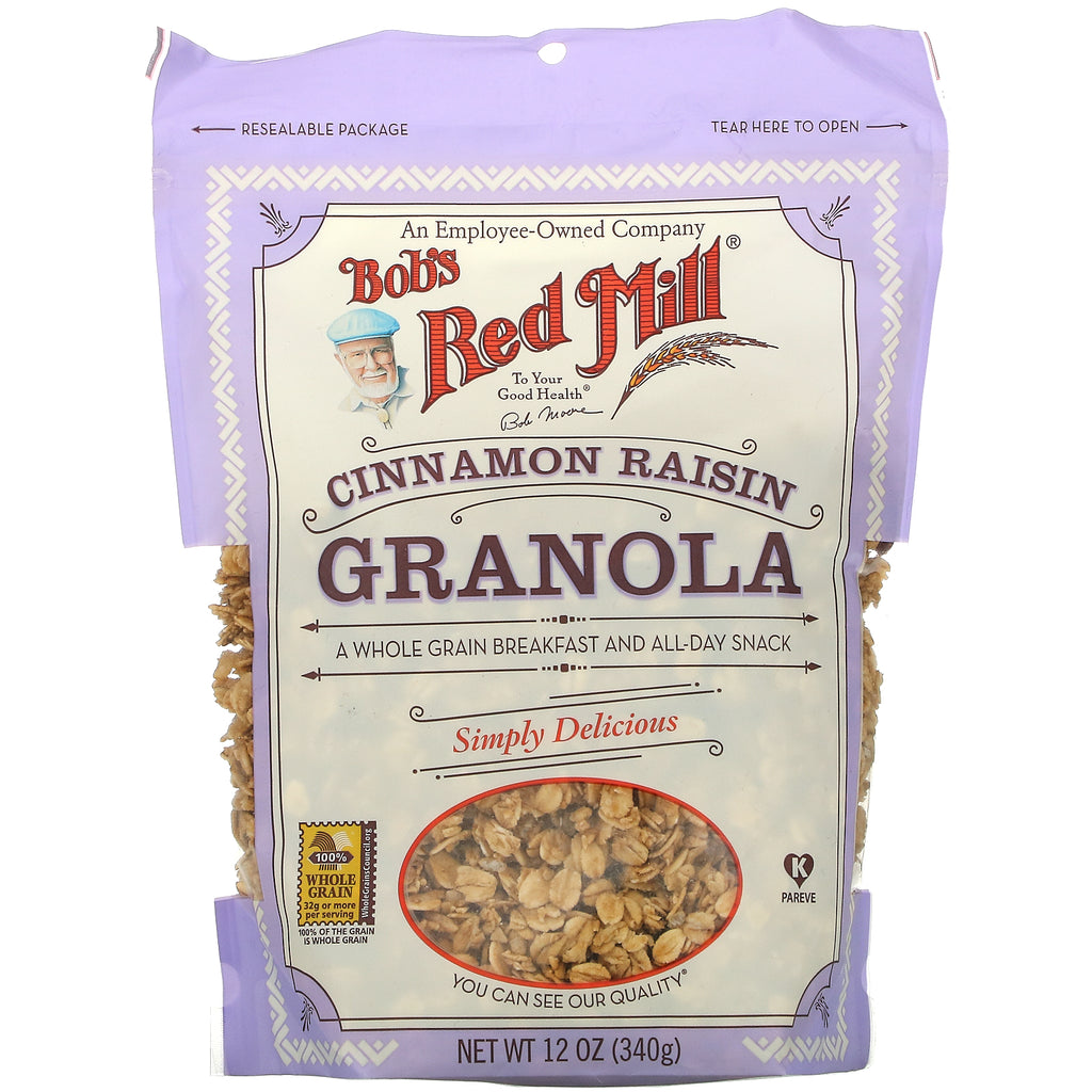 Bob's Red Mill, Cinnamon Raisin Granola, 12 oz (340 g)