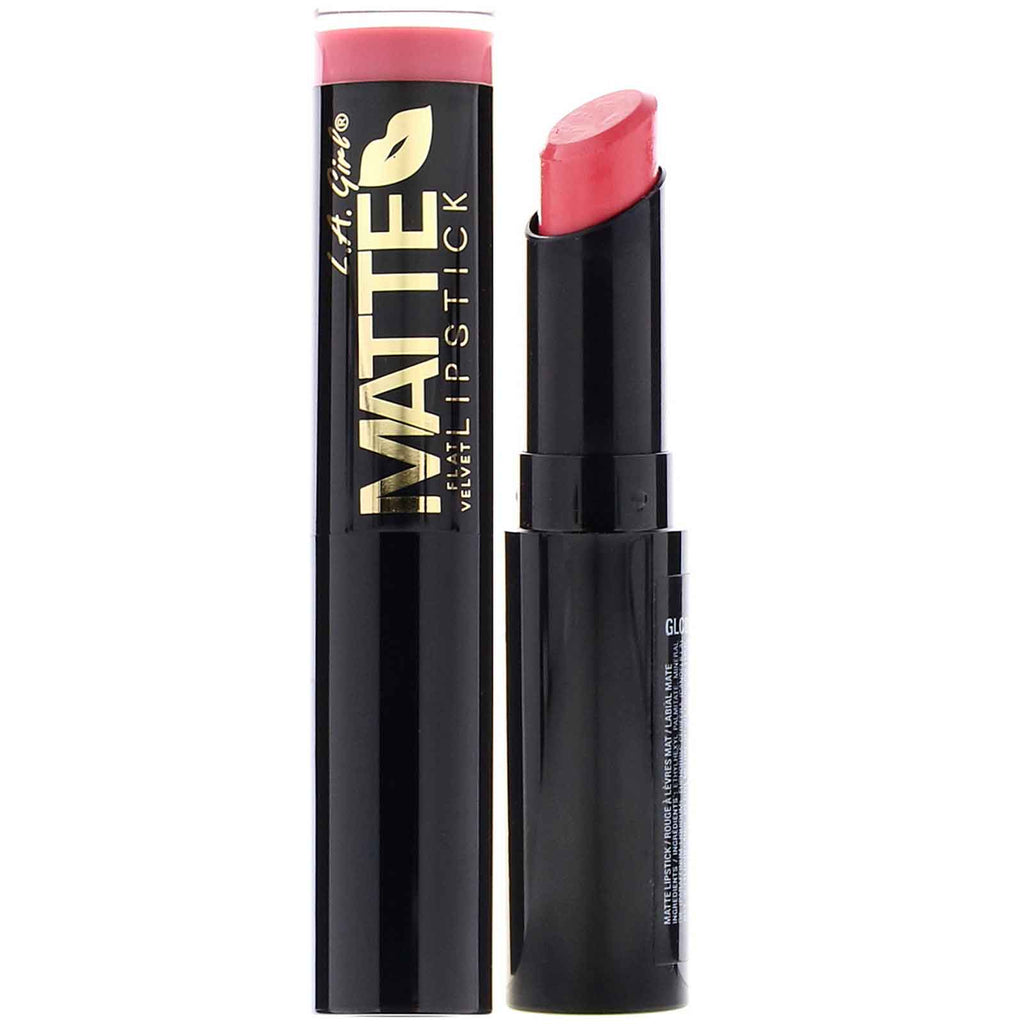 L.A. Girl, Matte Flat Velvet Lipstick, Hush, 0.10 oz (3 g)