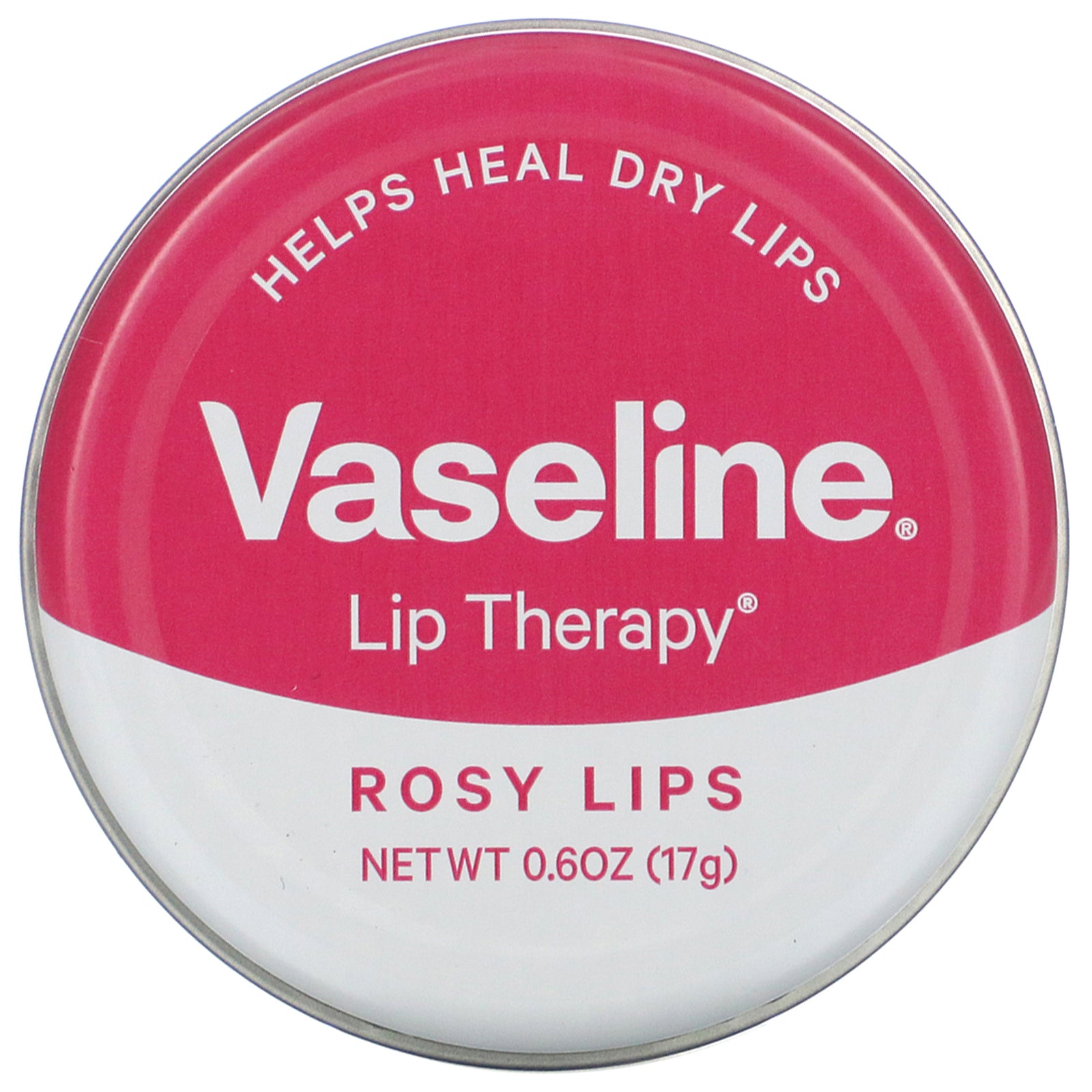 Vaseline, Lip Therapy, Rosy Lips, 0.6 oz (17 g)