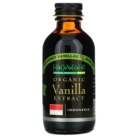 Frontier Natural Products, Organic Vanilla Extract, 2 fl oz (59 ml)