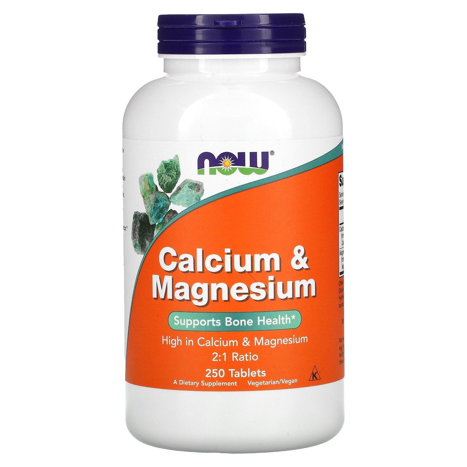 Now Foods, Calcium & Magnesium, 250 Tablets