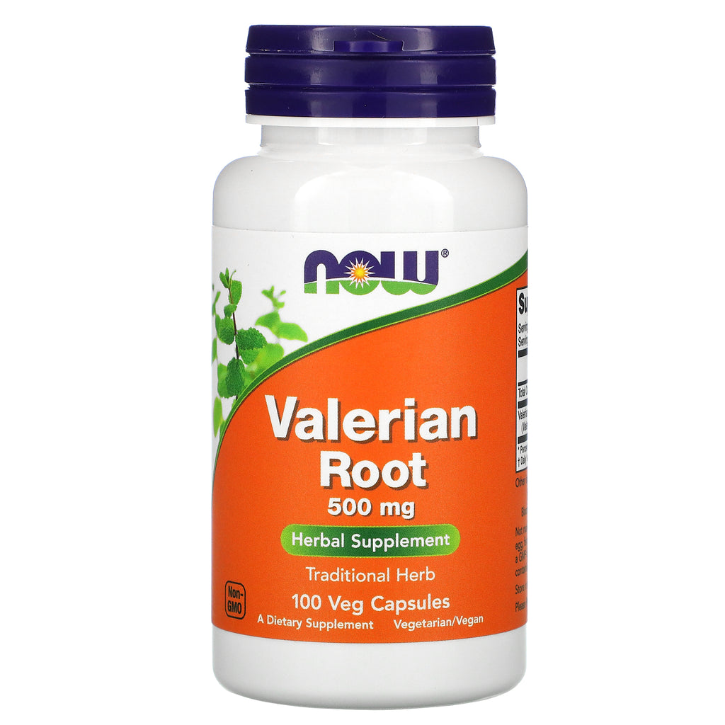 Now Foods, Valerian Root, 500 mg, 100 Veg Capsules