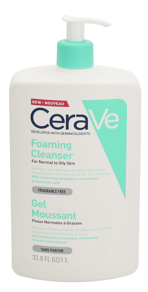 CeraVe Foaming Cleanser w/Pump 1000 ml