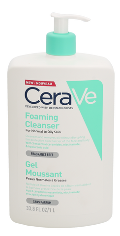 CeraVe Foaming Cleanser w/Pump 1000 ml