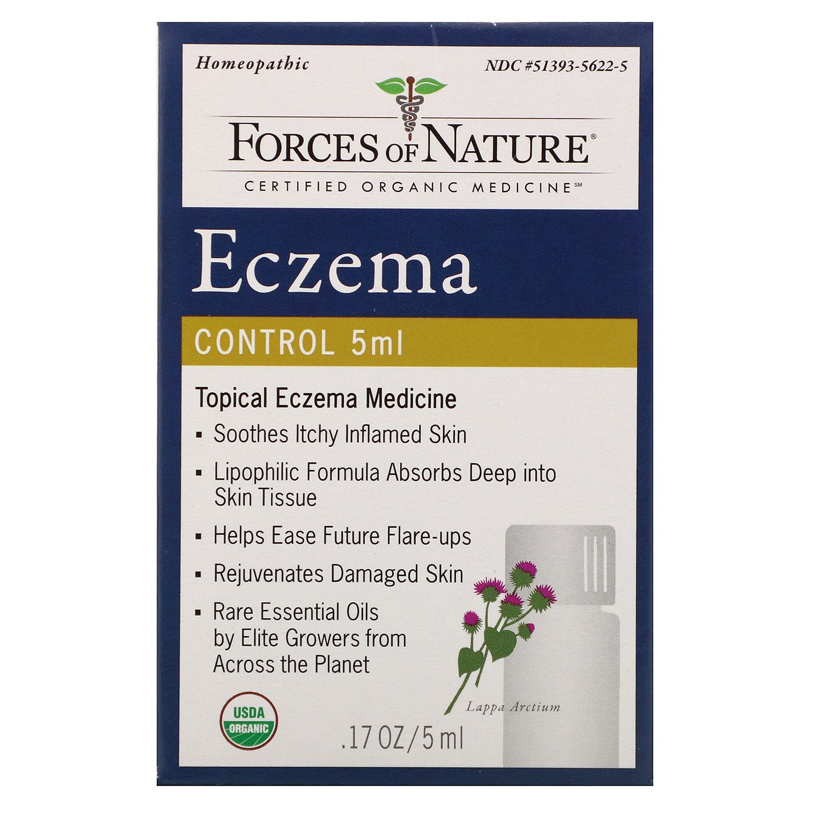 Forces of Nature, Eczema Control, .17 oz (5 ml)
