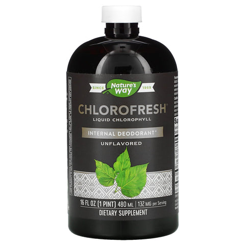 Nature's Way, Chlorofresh, Liquid Chlorophyll, Unflavored, 16 fl oz (480 ml)