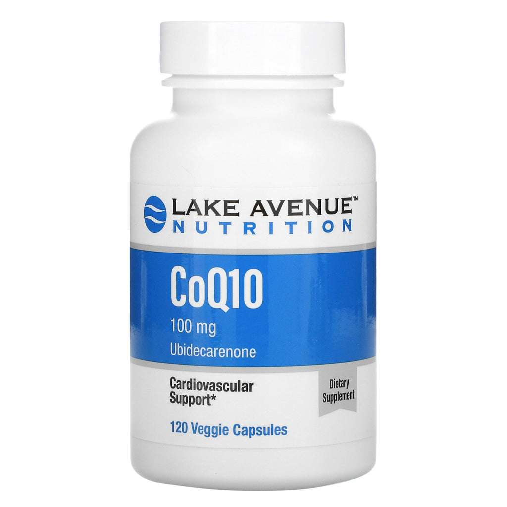 Lake Avenue Nutrition, CoQ10, USP Grade, 100 mg, 120 Veggie Capsules