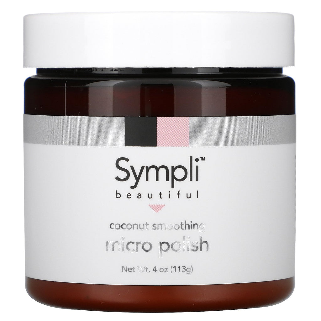 Sympli Beautiful, Coconut Smoothing Micro Polish,  4 oz (113 g)