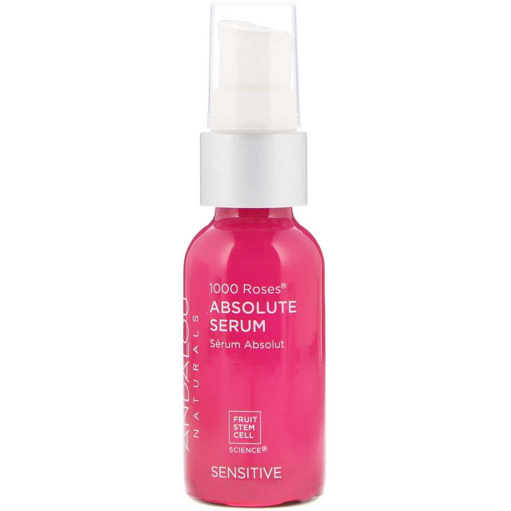 Andalou Naturals, 1000 Roses Absolute Serum, Sensitive, 1 fl oz (30 ml)