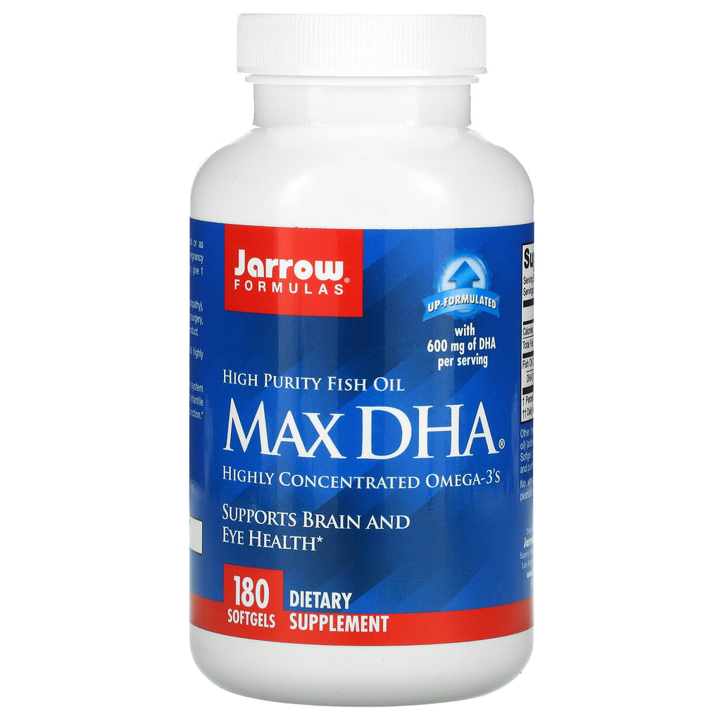 Jarrow Formulas, Max DHA, 180 Softgels