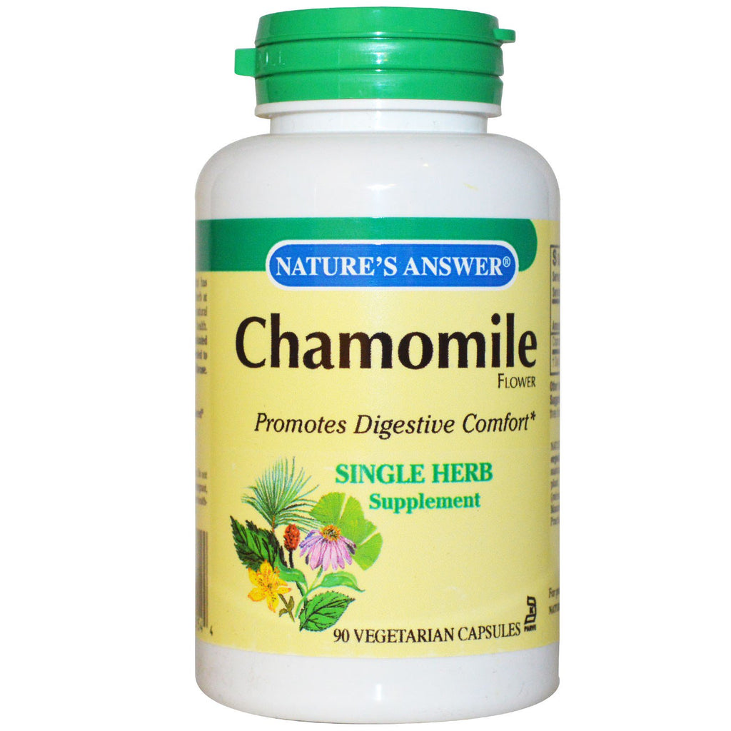 Nature's Answer, Chamomile, 650 mg, 90 Vegetarian Capsules