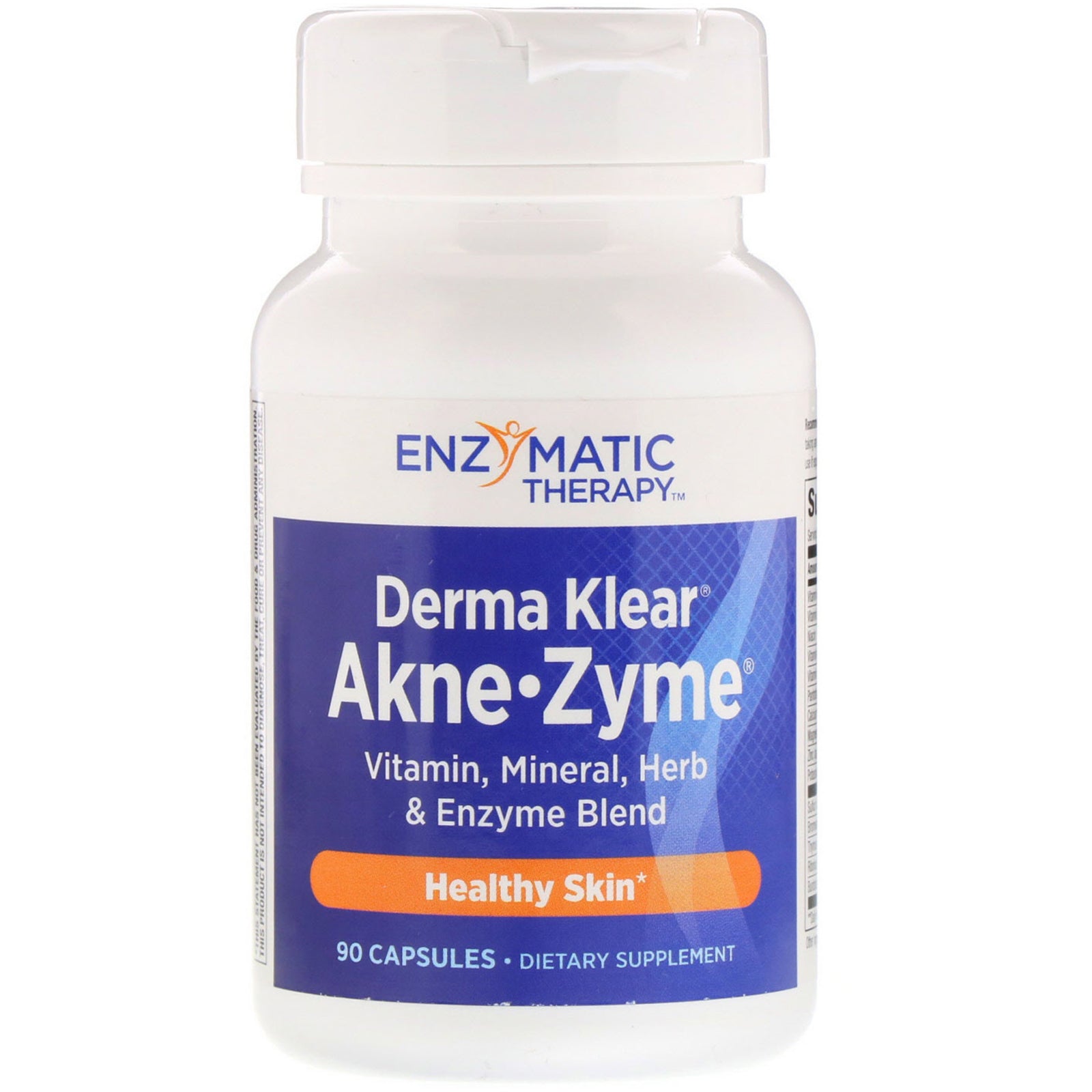 Enzymatic Therapy, Derma Klear Akne-Zyme, Healthy Skin, 90 Capsules