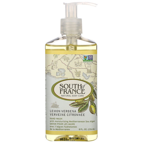 South of France, Hand Wash, Lemon Verbena, 8 oz (236 ml)