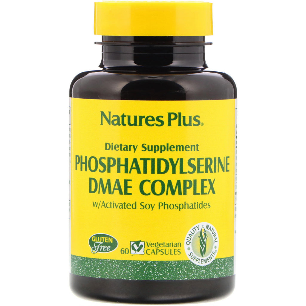 Nature's Plus, Phosphatidylserine DMAE Complex, 60 Vegetarian Capsules
