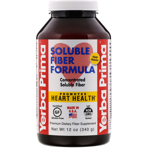 Yerba Prima, Soluble Fiber Formula, 12 oz (340 g)