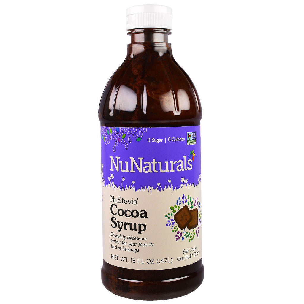 NuNaturals, NuStevia Cocoa Syrup, 16 fl oz (.47 l)