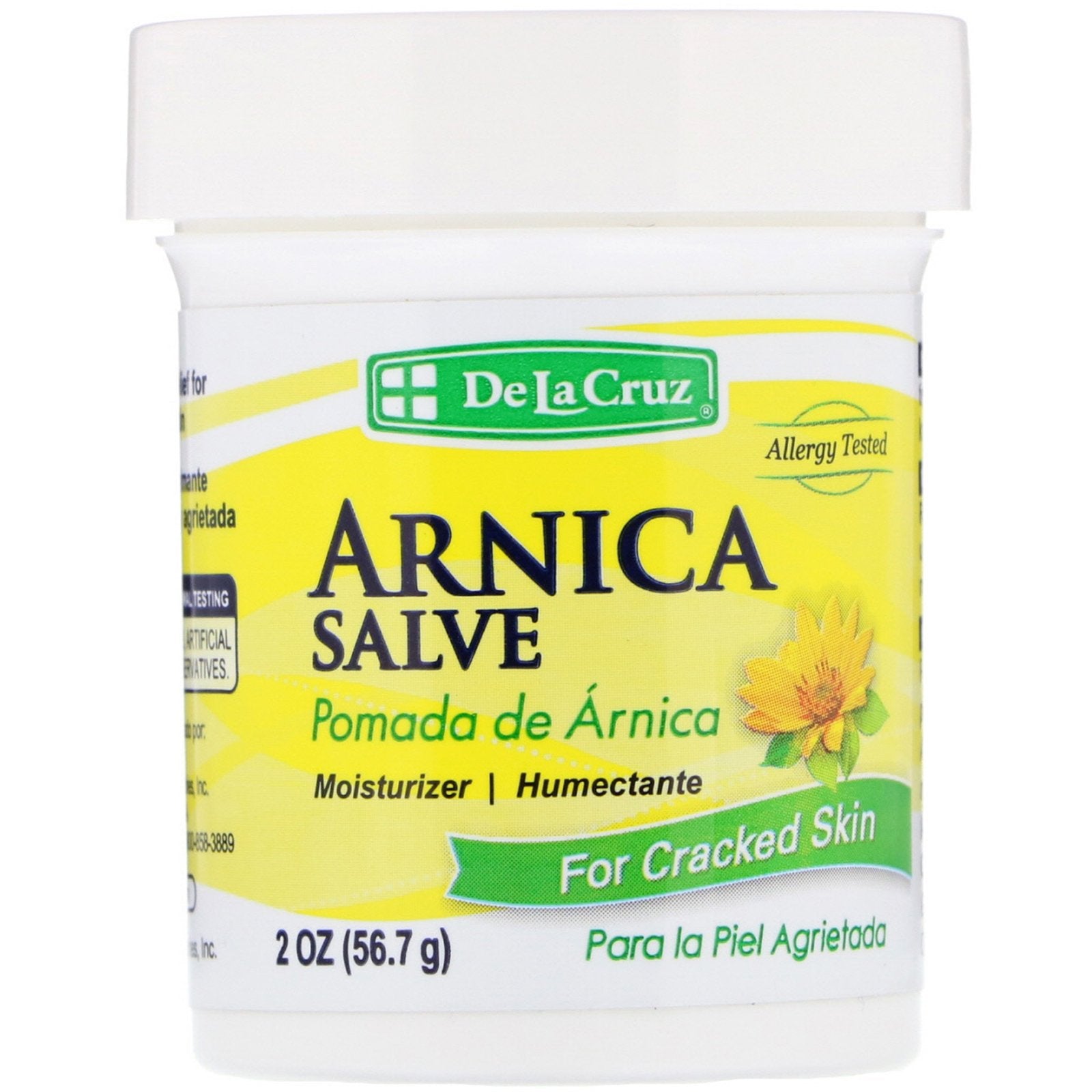 De La Cruz, Arnica Salve for Cracked Skin, 2 oz (56.7 g)