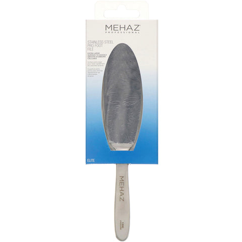 Mehaz, Stainless Steel Pro Foot File, 1 Foot Feel