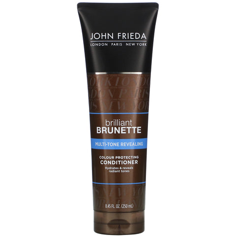 John Frieda, Brilliant Brunette, Multi-Tone Revealing, Color Protecting Conditioner, 8.45 fl oz (250 ml)