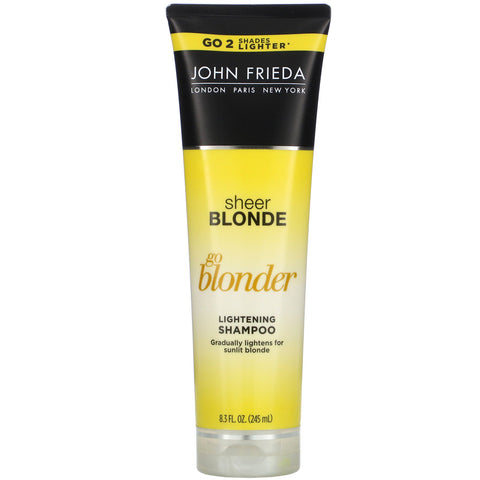 John Frieda, Sheer Blonde, Go Blonder, Lightening Shampoo, 8.3 fl oz (245 ml)