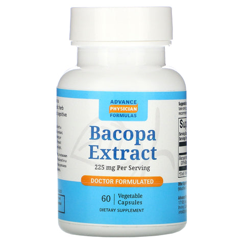 Advance Physician Formulas, Bacopa Extract, 225 mg, 60 Vegetable Capsules