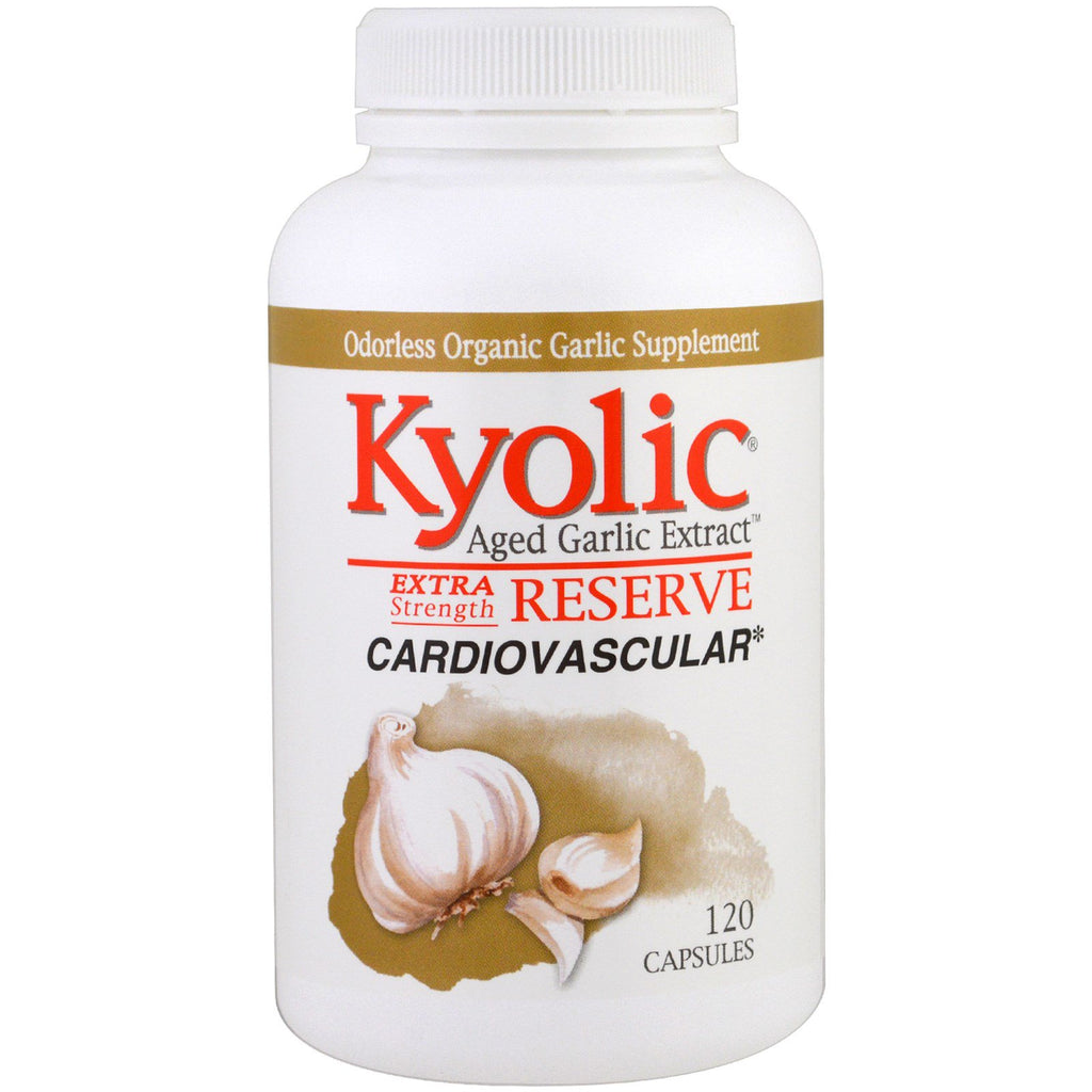 Kyolic, Aged Garlic Extract, Extra Strength Reserve, 120 Capsules
