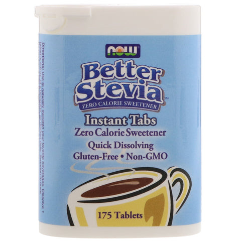 Now Foods, Better Stevia, Instant Tabs, 175 Tablets